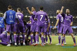 Kalahkan Juventus 4-1 di Final, Real Madrid Juara Liga Champions