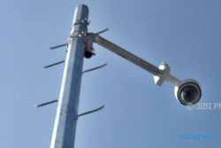 Pantau Pemudik Nataru, Simpang Ngasem Kartasura Dipasangi Kamera CCTV