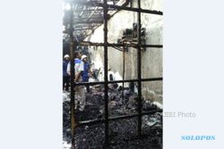 KEBAKARAN KLATEN : Gudang PT Macanan Jaya Cemerlang Terbakar