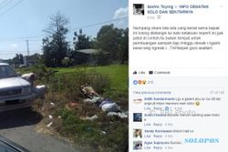 Miris, Tanah Kosong di Depan Goro Assalam Selalu Penuh Sampah