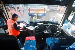 MUDIK LEBARAN 2017 : Ramp Check di Garasi, 8 Bus AKAP Dinyatakan Tak Laik Jalan