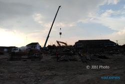 PASAR TRADISIONAL WONOGIRI : Pembangunan Pasar Baturetno Dihentikan 13 Hari karena Lebaran, Pemkab Tak Khawatir