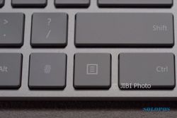 Microsoft Bikin Modern Keyboard dengan Pemindai Sidik Jari