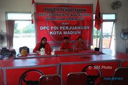 PILKADA MADIUN : 4 Orang Ambil Formulir Pendaftaran Cawali-Cawawali di PDIP Kota Madiun