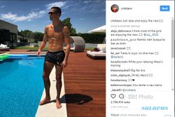 Sekali Upload di Instagram, Ronaldo Dibayar Rp5,3 Miliar!