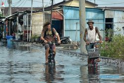 ROB SEMARANG : Pemudik Segera Datang, Genangan Air Dihalau Lagi