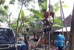 KEKERINGAN SUKOHARJO : Sumur Dalam Bantuan Jokowi Pasok Air untuk Warga Ngreco Weru