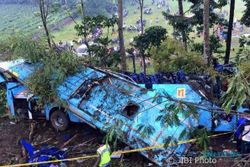 KECELAKAAN PURBALINGGA : Menhub Tugaskan KNKT Selidiki Kecelakaan Maut Bus Rosalia Indah