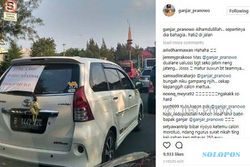 LEBARAN 2017 : Pasang Kalimat Unik, Pengguna Jalan Ini Sita Perhatian Gubernur Ganjar