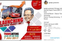 TRANSPORTASI JATENG : Ongkos Naik BRT Trans Jateng Cuma Rp1.000, Ini Syaratnya...