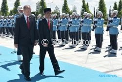 Kunjungi Turki, Jokowi Bertemu Presiden Tayyip Erdogan