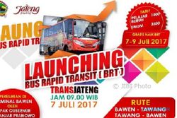 TRANSPORTASI JATENG : BRT Trans Jateng Meluncur, Netizen Girang