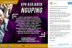 Ejek Kerja KPK, Akun Instagram DPR Dibully