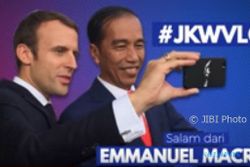 Vlog Bareng Jokowi, Emmanuel Macron Ungkap Rencana ke Indonesia