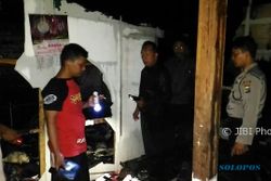 KEBAKARAN PONOROGO : Tak Padamkan Obat Nyamuk, Rumah Pedagang Pasar Sawoo Terbakar