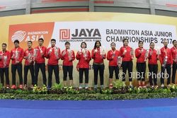 Indonesia Jadi Runner Up Kejuaraan Bulu Tangkis Junior Asia 2017