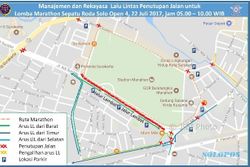 KEJURNAS SEPATU RODA 2017 : Jl. Adisucipto Solo Depan Stadion Manahan Ditutup Separuh Sabtu (22/7/2017)