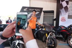MOTOR HONDA : Ingin Jajal Motor Marc Marquez di Sirkuit Sentul? Begini Caranya...