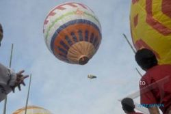 GANGGUAN PENERBANGAN : Dishub Jateng Usulkan Pemusatan Penerbangan Balon Udara