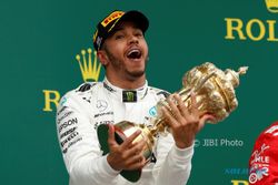Positif Covid-19, Lewis Hamilton Absen di GP Sakhir