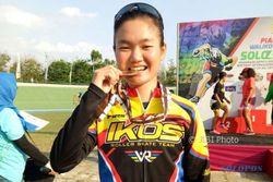 KEJUARAAN SEPATU RODA : Skater Asal Semarang Borong Tiga Medali Emas