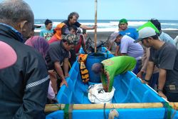 GELOMBANG TINGGI PANTAI SELATAN : Badai Tropis Sonca Menyerang, Nelayan Susah Melaut