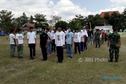 70 Anggota Paskibra di Bantul Mulai Jalani Latihan Baris-Berbaris