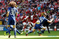 COMMUNITY SHIELD 2017 : Arsenal Vs Chelsea Masih Imbang 0-0 di Babak Pertama