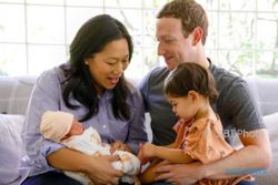 Mark Zuckerberg Dikaruniai Putri Kedua