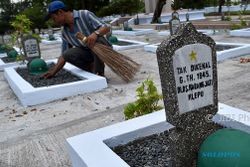 FOTO HUT RI : Taman Makam Pahlawan Berbenah