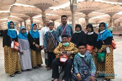HAJI 2017 : Laporan Wartawan Solopos: Orang Lumpuh Naik Haji
