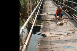 INFRASTRUKTUR KENDAL : Memprihatinkan, Begini Kondisi Jembatan di Kangkung