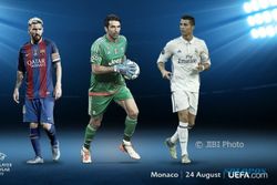 Inilah 55 Nomine Tim Terbaik FIFA 2017, Madrid Mendominasi