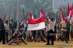 FOTO HUT RI : Palagan Ambarawa Dikenang di Semarang