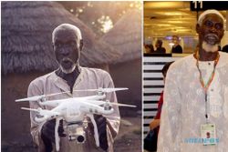 Pria Miskin Ghana Naik Haji Berkat Pertanyaan Polos Soal Drone