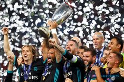 Kalahkan MU 2-1, Real Madrid Juara Piala Super Eropa 2017