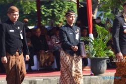 HUT JATENG : Pimpin Upacara, Gubernur Jateng Tampil Ganteng