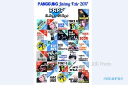 JATENG FAIR 2017 : Simak, Berikut Jadwal Artis dan Band di PRPP