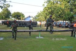 500 Caprasis TNI AU Latihan Tempur di Lapangan Lanud Adi Soemarmo