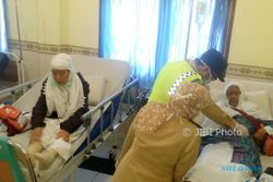 HAJI 2017 : Tiba di AHD Boyolali, Jemaah Haji Keluhkan Sakit Pernapasan