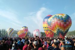 46 Tim Adu Kreativitas di Festival Balon Udara Ponorogo