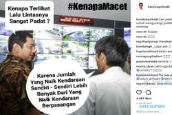 Lalu Lintas Semarang Padat, Hendi Sarankan Pengguna Jalan Cari Jodoh