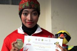 POPNAS 2017 : Siswi SMA Al Islam 1 Solo Raihkan Medali Emas bagi Jateng