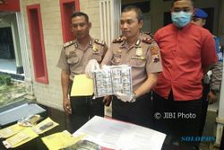 NARKOBA KARANGANYAR : Tangkap 3 Pengedar, Polisi Sita 4.676 Butir Pil Koplo