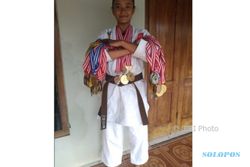 Siswi SMP Wonogiri Ini bakal Wakili Indonesia di Kejuaraan Karate Luksemburg