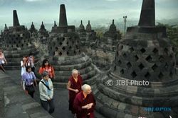 Zona I Candi Borobudur Mulai Dibuka untuk Wisatawan