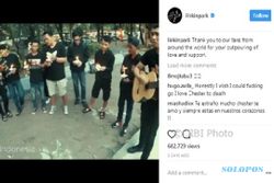 Video Penghormatan Chester Bennington di Semarang Diunggah Linkin Park