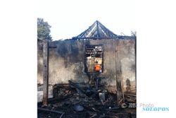 KEBAKARAN KARANGANYAR : Rumah Warga Mojogedang Hangus Gara-Gara Pembakaran Kayu