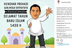Wali Kota Semarang Berdoa Begini di Tahun Baru Hijriah
