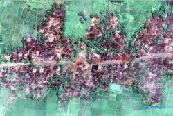 Miris, Begini Kondisi Desa-Desa di Rakhine yang 99% Hangus Terbakar